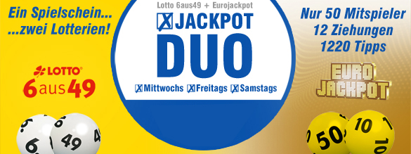 lottobay - Jackpot Duo Spielgemeinschaft online spielen